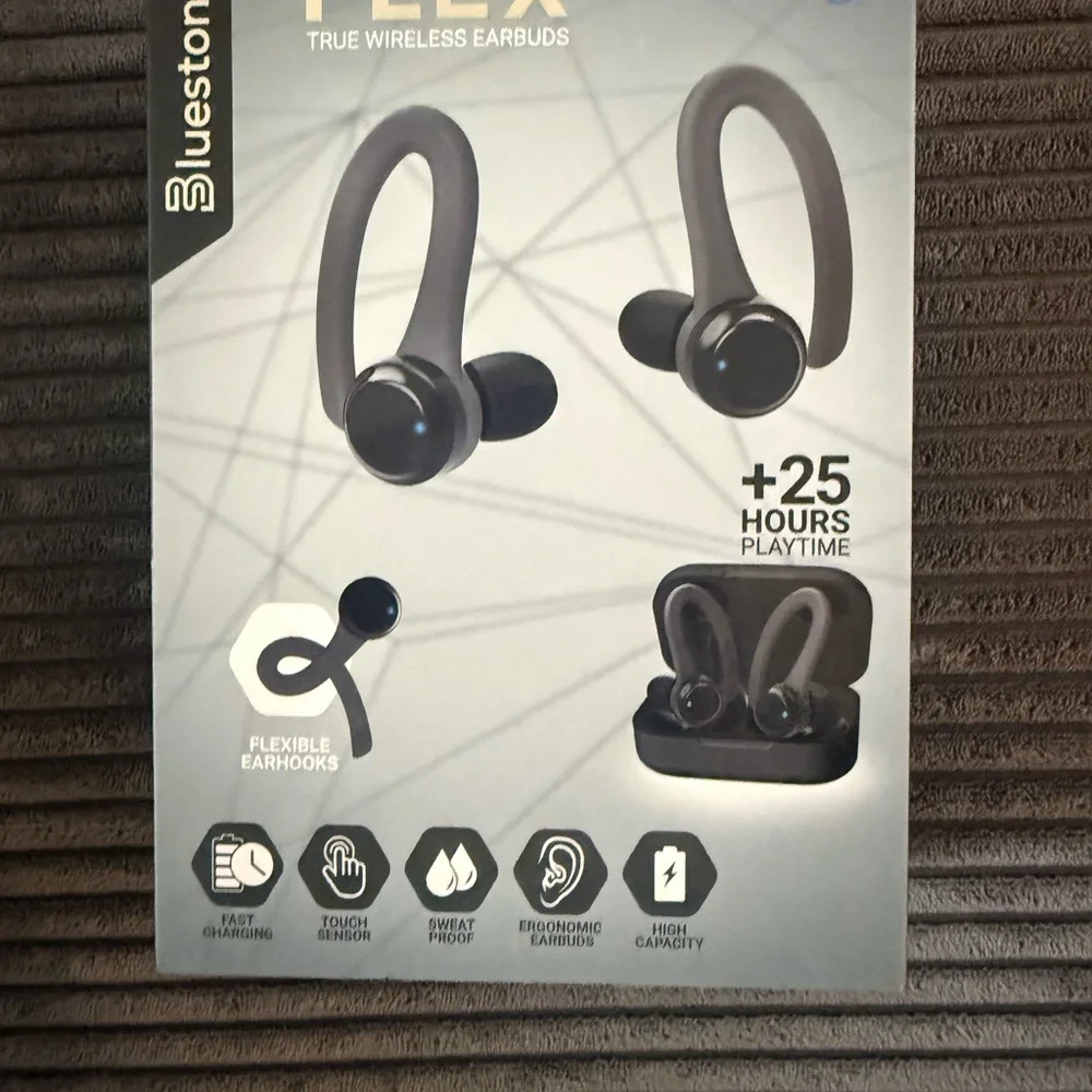 Flex True Wireless Earbuds - Black